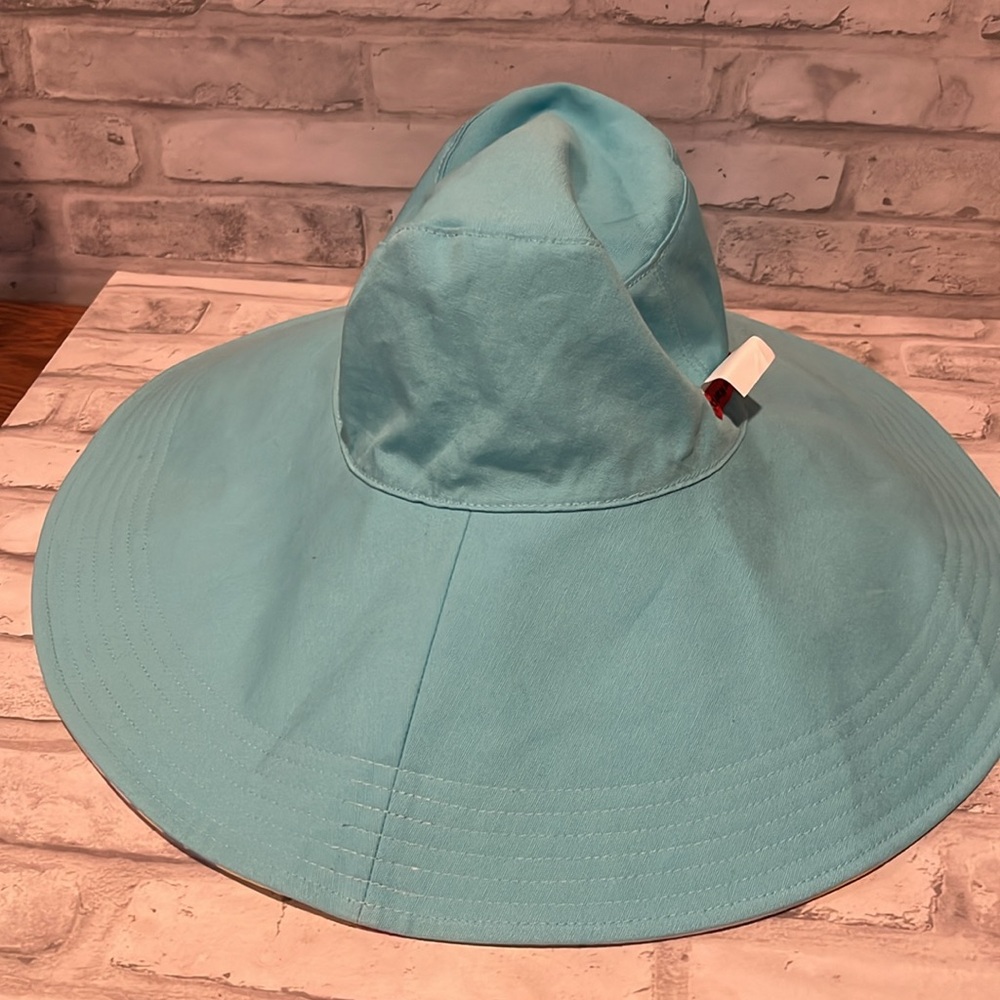 San Diego Hat Co. oversized Brim floral floppy reversible hat women summer - Picture 4 of 5